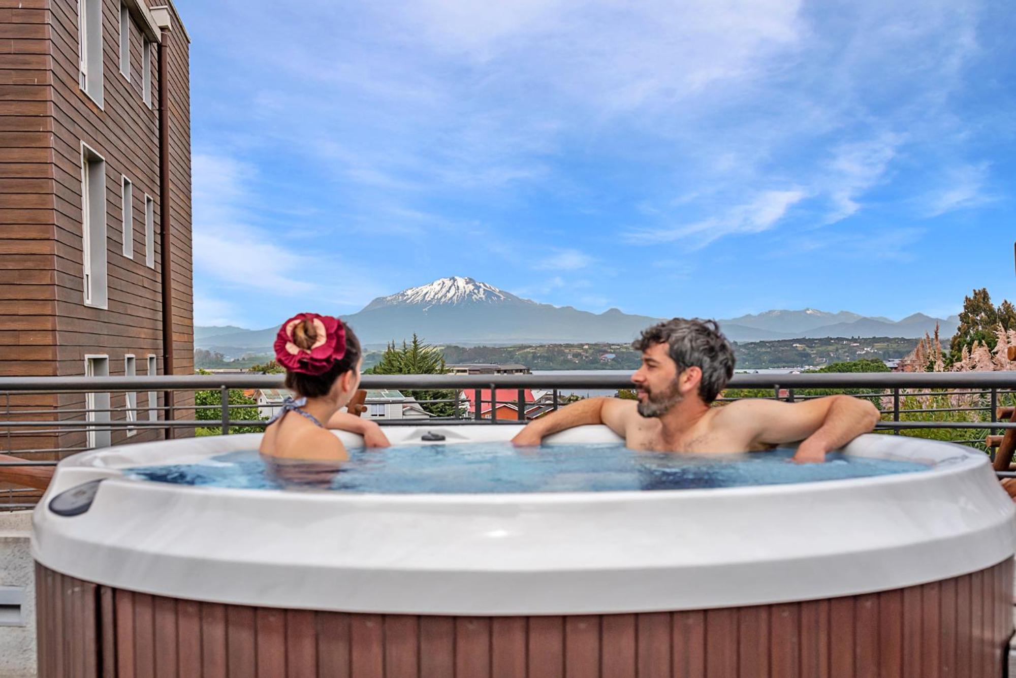 Vistas Insuperables, Excelente Ubicacion Y Tinaja Lejlighed Puerto Varas Eksteriør billede