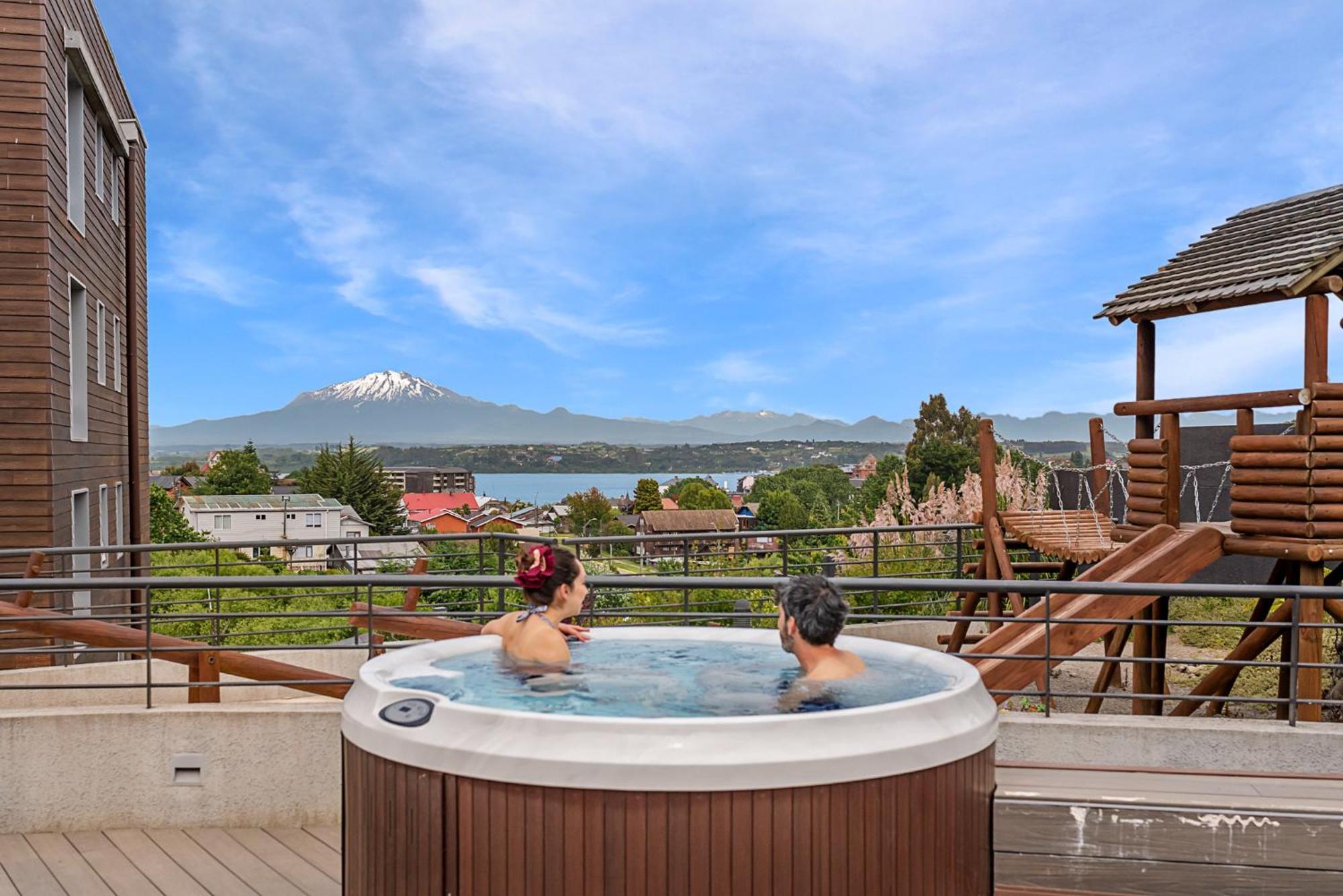 Vistas Insuperables, Excelente Ubicacion Y Tinaja Lejlighed Puerto Varas Eksteriør billede